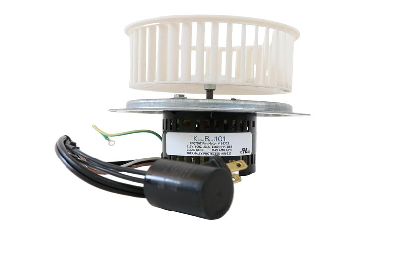 Kitchen Basics 101 Replacement Fan Motor & Blower Wheel Assembly for NuTone 0695B000 QT80 Series Fans (Genuine Part) QT80B, QT80N, QT80NB, QT80, QT80B, QT80N, QT80NB, 8253210240 - Image 1